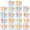 36PCS Numbers Cognitive Cards for Kids, Basic Arithmetic Flash Cards,Portable