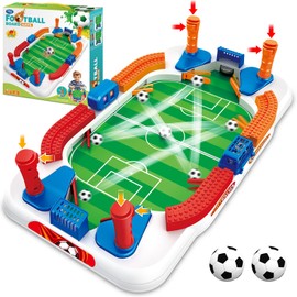 Mini Foosball Table Game for Kids Soccer Game Set Gifts Boys Toy Football Games Board for Indoor Sports Game Room Pinball Interactive Birthday Gift Toys for 3 4 5 6 7 8-12 Year Old Family Gatherings