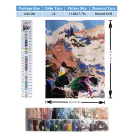 Meow Love DIY 5D Painting Diamond Kit with Framed Canvas (No Need to Install The Frame). Original Artwork, Suitable for Wall Decoration, Also Great Gift.（Mermaid，11.8X15.7 inch）