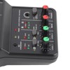 2 Channels Audio Mixer USB 48V Phantom Power Compact Sound