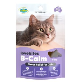Vetafarm Lovebites B-Calm Stress Relief Chews for Cats X 60