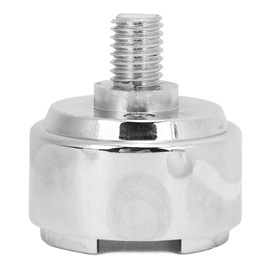 Shift Knob Mounting Adapter 70589 1/2in‑13 Thread Chrome Replacement for Eaton Fuller Shifter 13 15 18 10 Speed Transmission