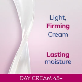 NIVEA Anti-Wrinkle and Firming Day Cream (50ml), Moisturiser for 45+ Skin, With Shea Butter, Apricot Kernel Oil, and SPF for Enhanced Daily Skin Care