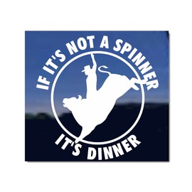 Bull Riding Rodeo Vinyl Window Decal