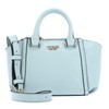 GUESS Leie Mini Status Satchel Ice Blue, Ice Blue