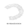 Pack of 10 Dust Covers for Kitchen Appliances, Transparent Elastic