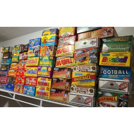 +250 Vintage Unopened Baseball Cards Factory Sealed Packs - Topps, Score, Fleer