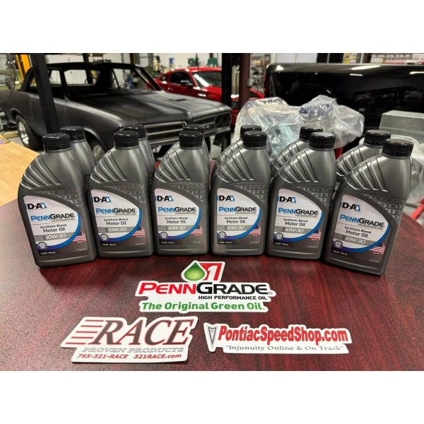 PennGrade Penn Grade 10w-30 Synthetic Blend Oil 12 Quart Case