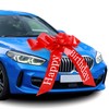 Moosono Large Red Bow for Car, Gift Bow, Large, Giant