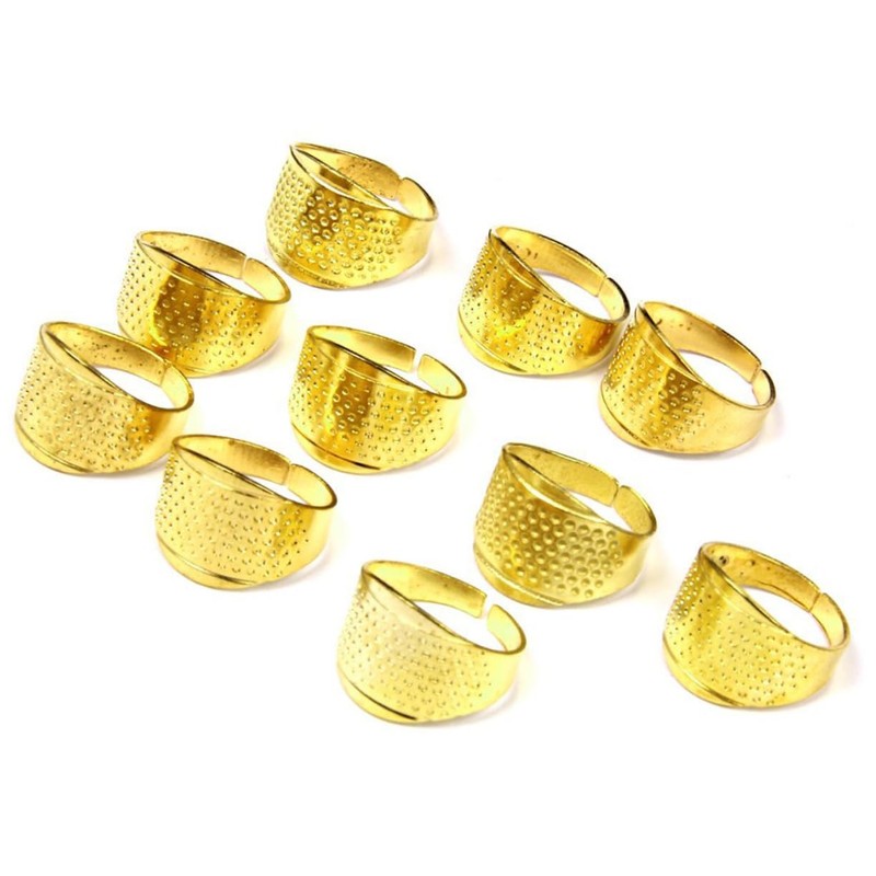 Operitacx Thimble Thimbles Collectable Rubber Thimbles for Paper Thimbles for