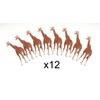 AK Giftshop Giraffe Bunting Party Decorations - 12pcs / 2.5m