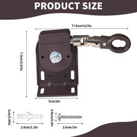 Newly Upgraded Replacement and Installation Accessories for Indoor/Outdoor sunshades and Roller Blinds