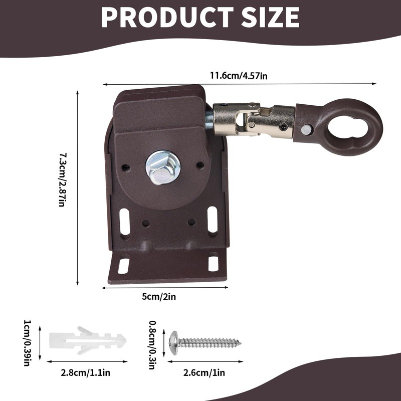 Newly Upgraded Replacement and Installation Accessories for Indoor/Outdoor sunshades and