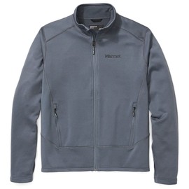 Marmot Mens Olden Polartec Fleece Jacket, Steel Onyx, Medium