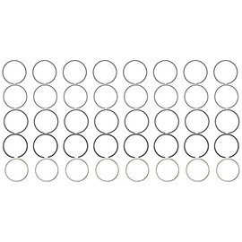 Hastings 2M4978 8-Cylinder Piston Ring Set