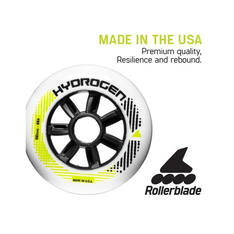 Hydrogen 100MM 85A Ruedas (Paquete de 8)