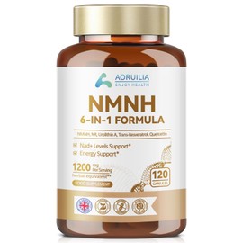 NMNH Supplement 1200mg, 6 in 1 NAD+ Alternative with Trans-Resveratrol