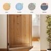 Praknu Draught Excluder for Doors 70-100 cm Washable Fabric -