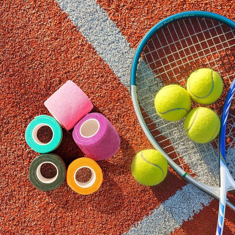 KISEER 30 Pack 2"x5Yd Self Adhesive Bandage Wrap Rolls