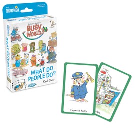 Briarpatch, Richard Scarry's What Do People Do Card Game, Based on Early Reader Books for Preschool, Kindergarten and 1st Grade