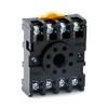 QWORK 8 Pins Relay Socket, 4 Pack 600 V 10