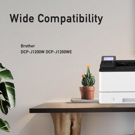 kamo LC-424 Printer Cartridges Compatible with Brother LC-424VAL LC424 Cartridges Multipack (1x Cyan) for DCP-J1200W DCP-J1200WE