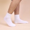 SERISIMPLE Men’s Bamboo Viscose Ankle Quarter Thin Socks Breathable Soft