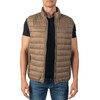 Alpine Swiss Clark Mens Lightweight Down Alternative Vest Jacket Taupe