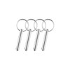 4Pcs Stainless Steel Quick Release Pin with Spring Loaded Ball
