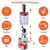 Juicer Attachment for KitchenAid, Cold Press Slow Juicer with 4.9"