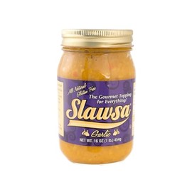 The Gourmet topping for everything SLAWSA Garlic Cabbage Relish 16oz