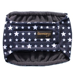 Glenndarcy Male Dog Belly Band - Marking - Blue Stars Large Band only