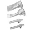 4 Pcs Set Hot Air Gun Nozzle 2Pcs Flat Wide
