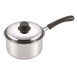 Pearl Metal Gratia HB-5102 Single Handle Pot, 6.3 inches (16 cm), 3 Layer Bottom