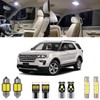Xpismii 11 Piece 6000K White Explorer Interior LED Lights Kit
