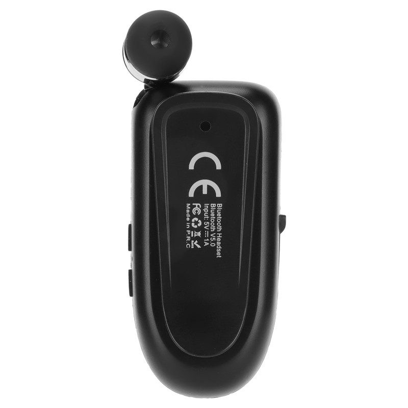 Bluetooth Headset Multifunction Vibrating Caller ID Clip Wireless Sports Earphones