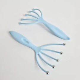 SS [에스에스_62]핸디 두피마사지기 괄사마사지기 볼 괄사 SS-62 Handy Scalp Massager Head Roller Massager