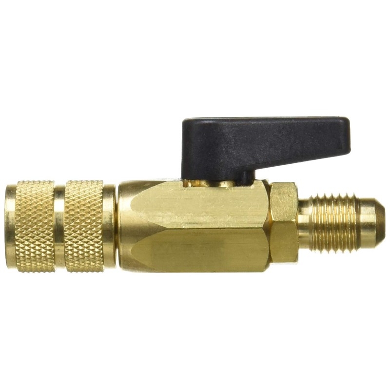 FUSO FS-735F-1 Adapter with Ball Valve, 1/4" F Female (Plump