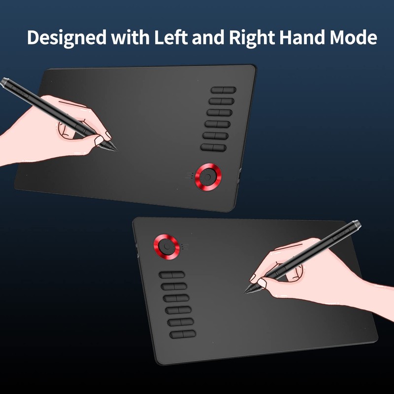 Digital Drawing Tablet VEIKK A15Pro Graphics Pen Tablet 10 x