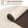 Suimlmta Armchair Covers for Arms Headrest, Sofa Arm Covers Dark