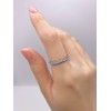 Qudo Eternity Big Memory Ring Stainless Steel Silver, Stainless steel