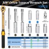 YIYEIE 10PCS Full Magnetic Spark Plug Socket Set with 3/8"