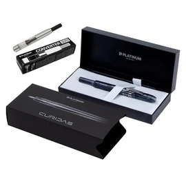 Platinum Curidas PKN7000 Full Nib Pen with Converter Set (#7 Graphite Smoke, M (Medium))