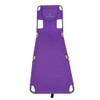 Ostrich Chair Backpack Chaise Chair, Purple