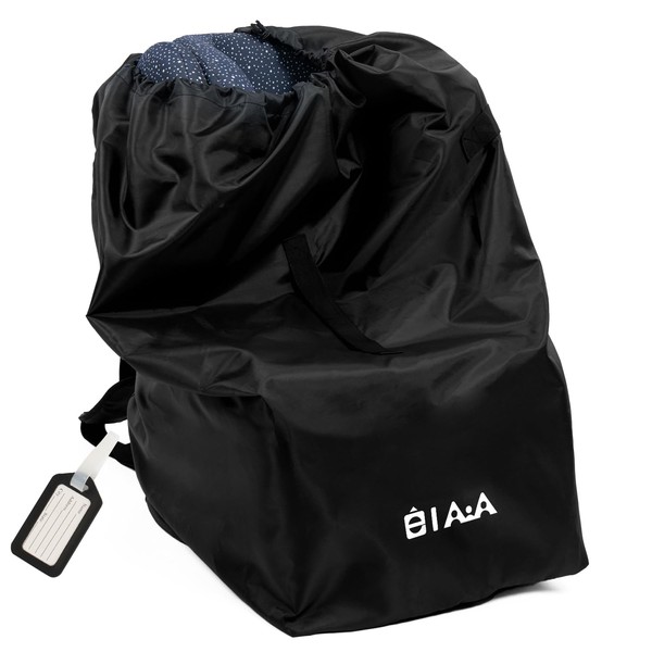 elaia Car Seat Travel Bag for Airplane, Waterproof Wearable with