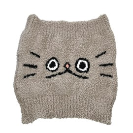 lukuluku Fuzzy Stomach Wrap Cat (One Size Fits Most, Waist 25.2 - 27.6 inches (64 - 70 cm), Women's, Men's, Children, Adults (Cold Protection, Heat Retention), Character Belly Band