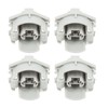 4 Pcs Brake Taillight Socket Bracket 34102 S60 003 License