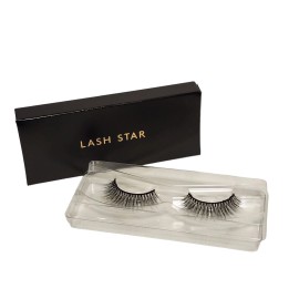 Lash Star Visionary Lashes 002 Length 4-12 mm Light Medium Volume Reusable New