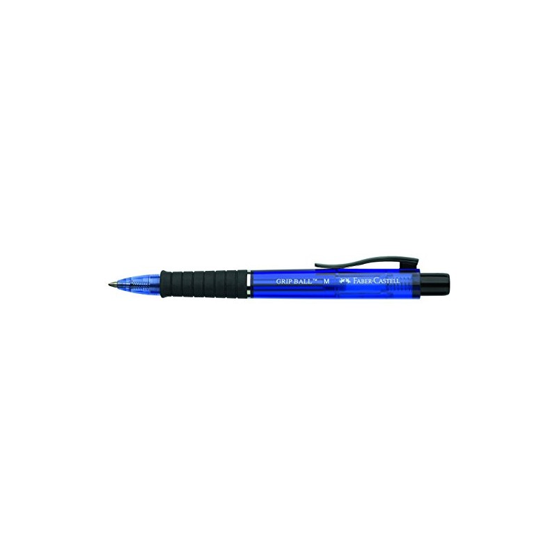 Faber-Castell Grip 145752 Ballpoint Pen Blue/Clear