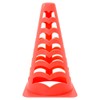 vidaXL Football Cones - 6 pcs Stackable Orange - Soccer